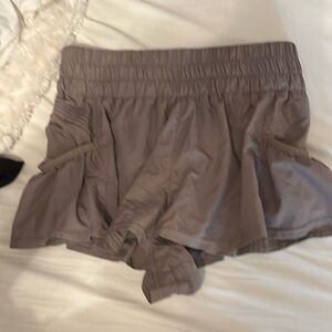 Brownish gray fp shorts